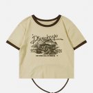 Back Straps Landscape Print Tee