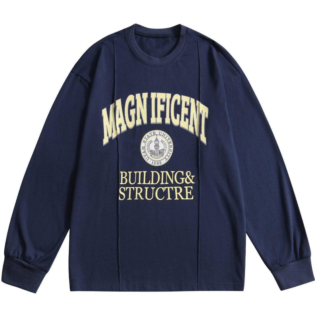 Badge Print Sweatshirt