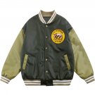 Badge Stitching Winter Coat