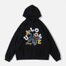 Balloon Skull Print Hoodie