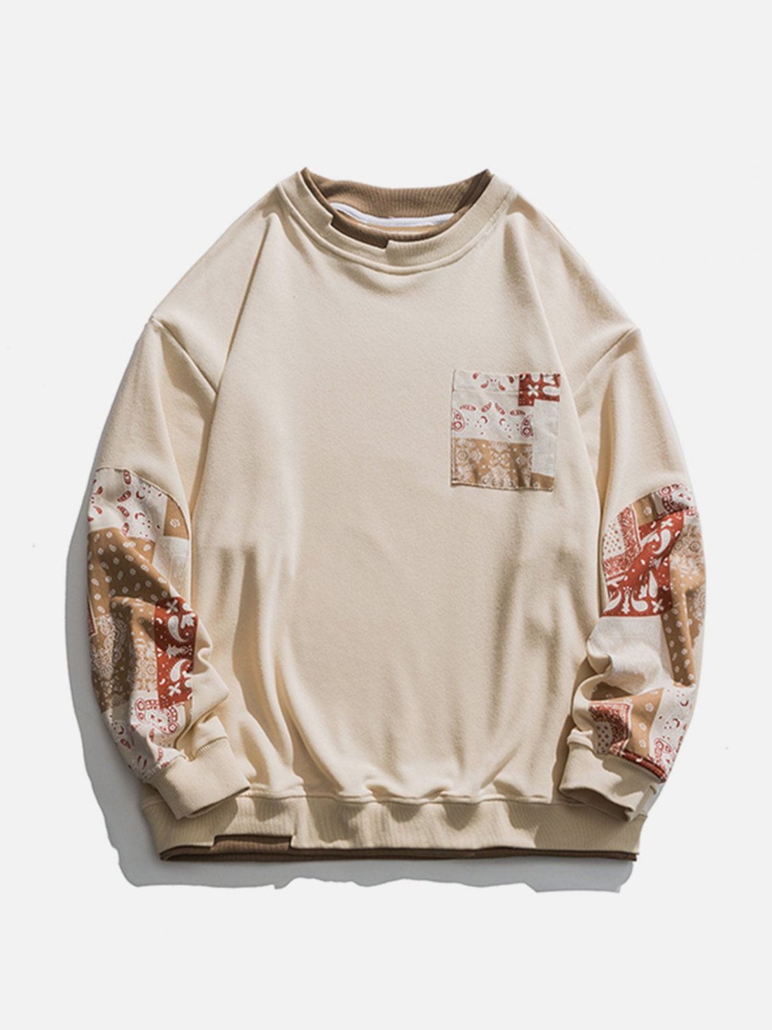 Bandana Fake Two Sweatshirt