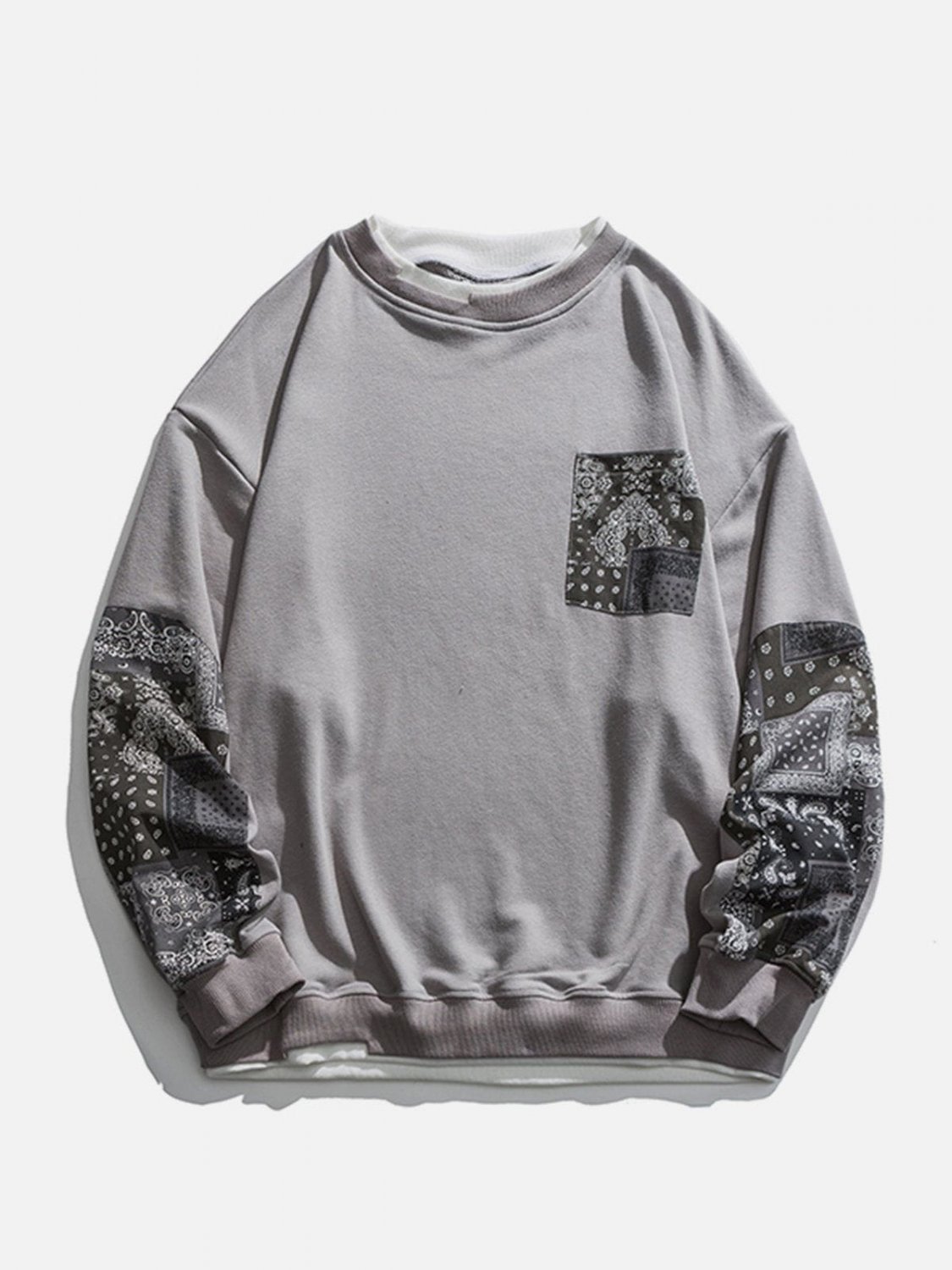 Bandana Fake Two Sweatshirt