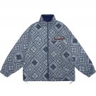Bandana Print Double-sided Winter Coat