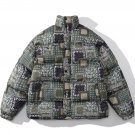 Bandana Print Winter Coat