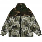 Bandana Stitching Winter Coat