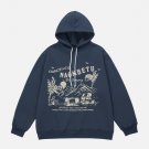 Beach Landscape Print Hoodie