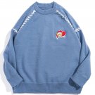 Bear Embroidery Knit Sweater