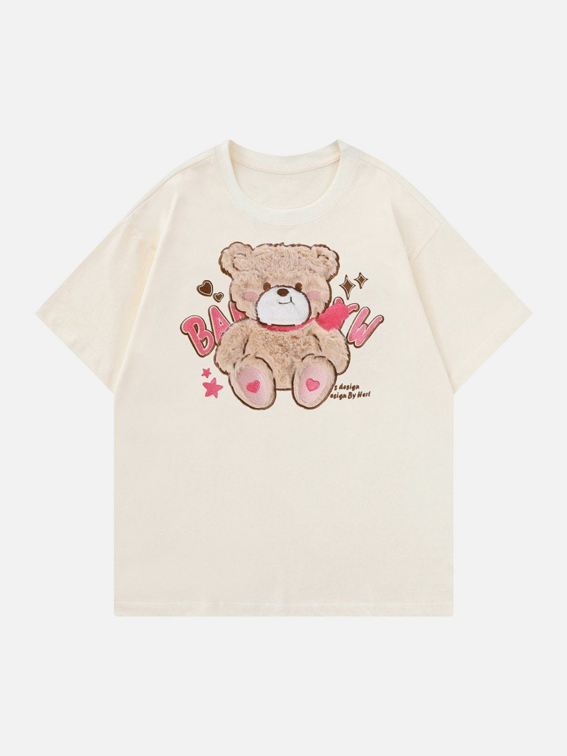 Bear Embroidery Tee
