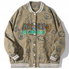 Bear Full Print Varsity Jacket