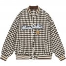Bear Head Badge Check Jacket