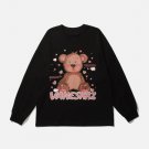 Bear Heart Letter Graphic Sweatshirt