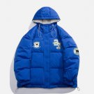 Bear Letter Print Winter Coat