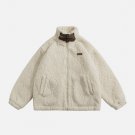 Belt Collarband Winter Coat