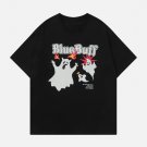 Blue Buff Ghost Print Tee