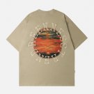 Blurring Design Letter Print Tee