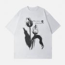 Blurring Tulip Print Tee