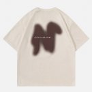 Blurry Letter Graphic Tee
