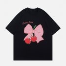 Bow-knot Cherry Print Tee