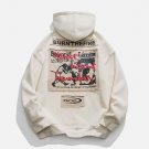Boxing Print 3D Pattern Hoodie