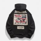 Boxing Print 3D Pattern Hoodie
