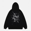 Broken Glass Graphic Hoodie