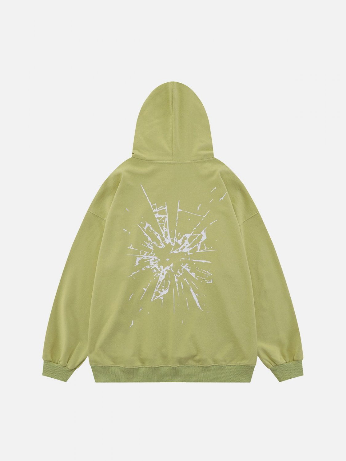 Broken Glass Graphic Hoodie
