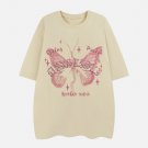 Broken Moth Star Print Tee