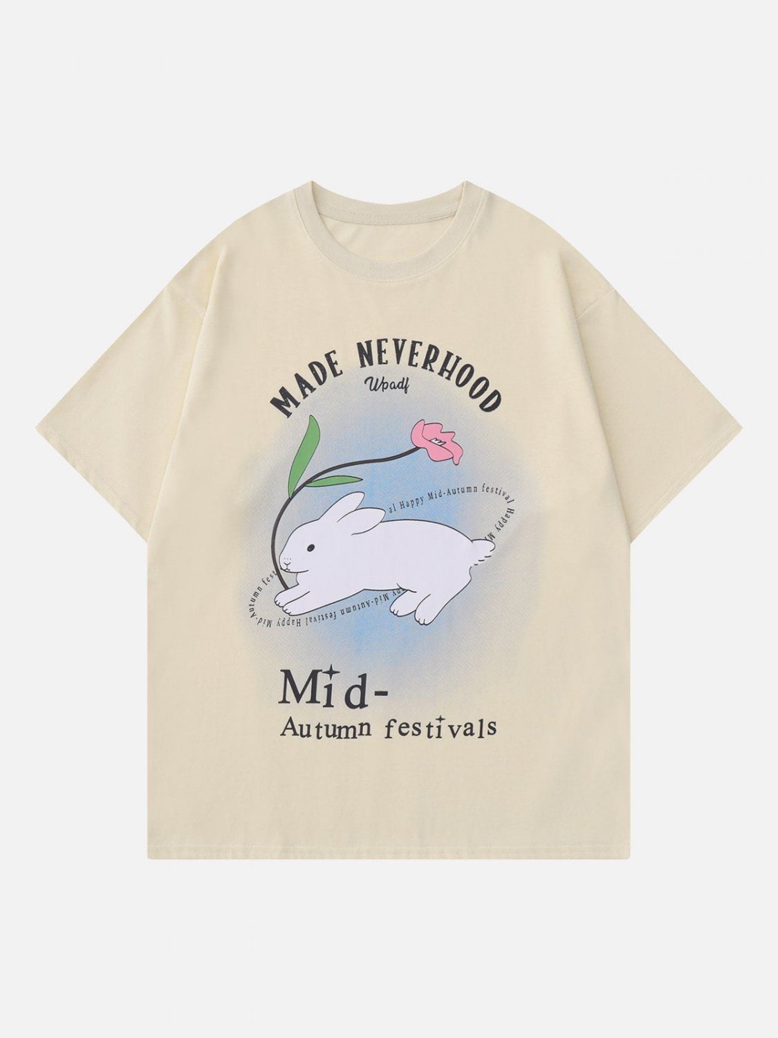 Bunny Flower Print Tee