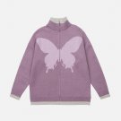Butterfly Embroidery Cardigan