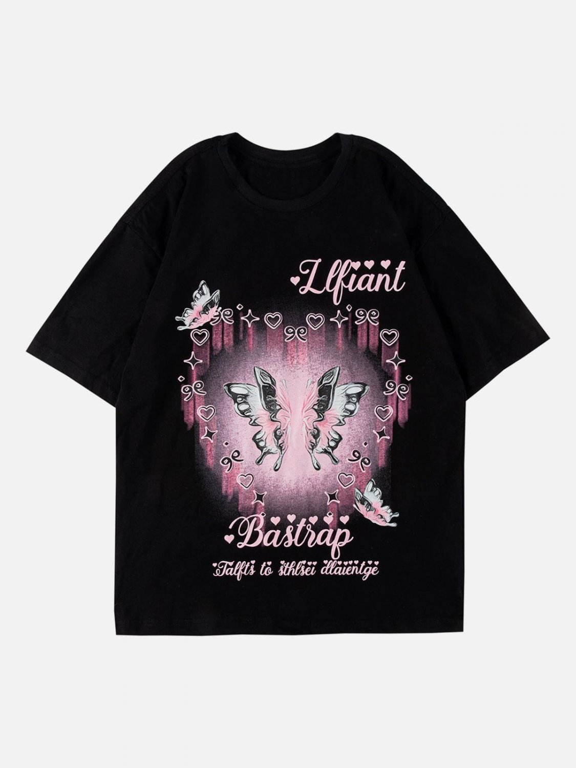 Butterfly Gradient Print Tee