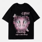 Butterfly Gradient Print Tee