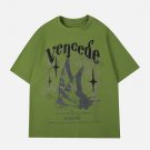 Butterfly Letter Print Tee