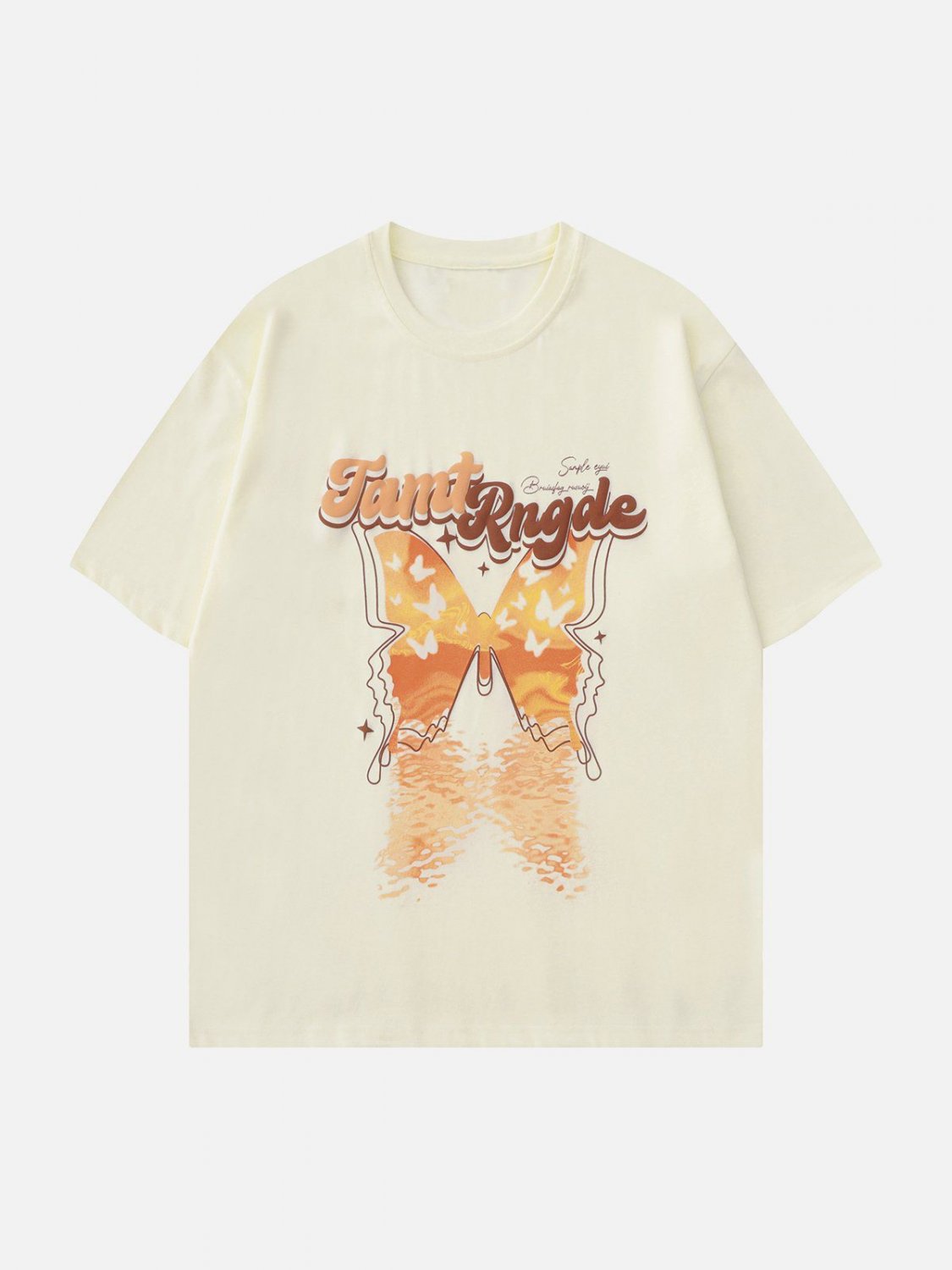 Butterfly Reflection Print Tee