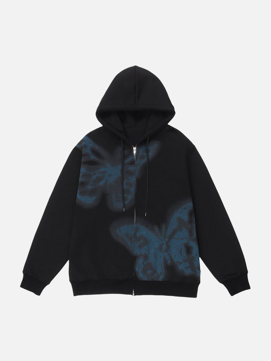 Butterfly Swoosh Print Hoodie