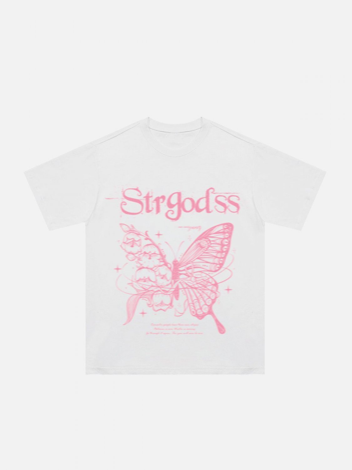 Butterfly Vine Print Tee