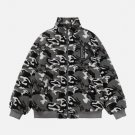 Camouflage Sherpa Coat