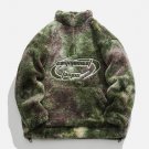 Camouflage Sherpa Pullover Winter Coat