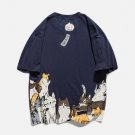 Campanula Cat Graffiti Graphic Tee