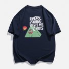 Camping Print Flame Elements Tee
