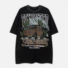 Car Print Washed Tee