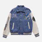 Cartoon Alphabet Embroidery Jacket