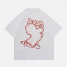 Cartoon Bear Print Tee
