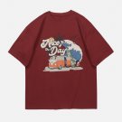 Cartoon Car Print Tee