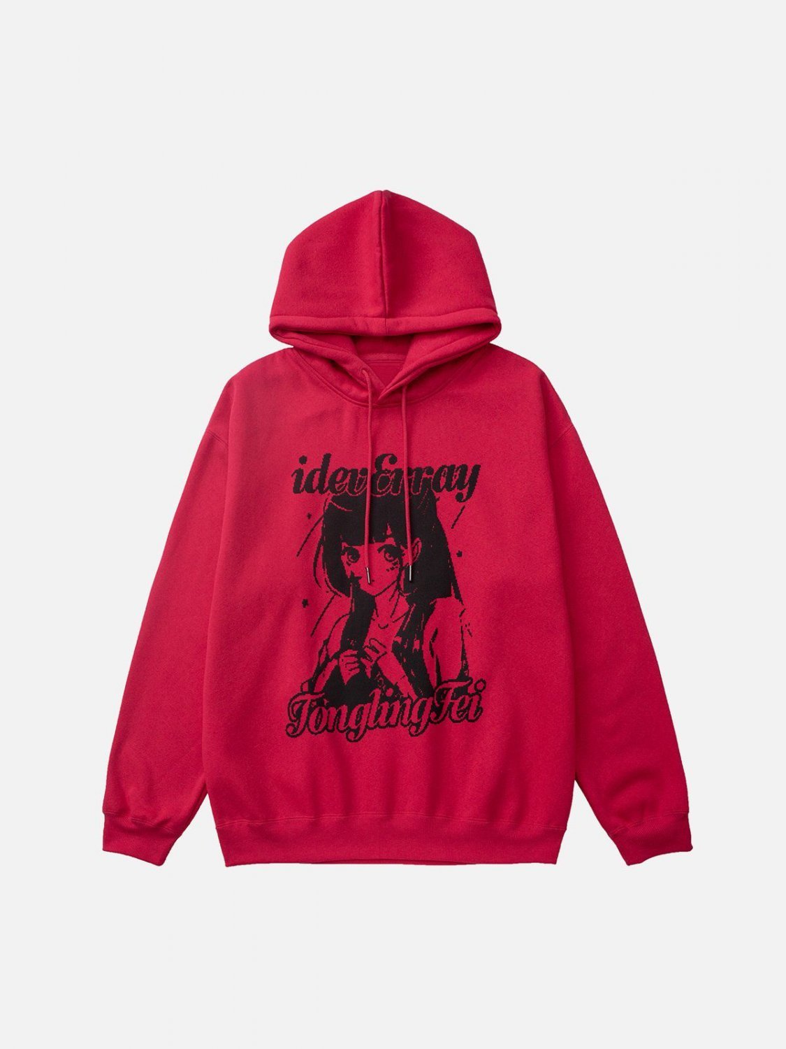 Cartoon Character Print Hoodie