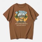 Cartoon Coconut Tree Print Tee