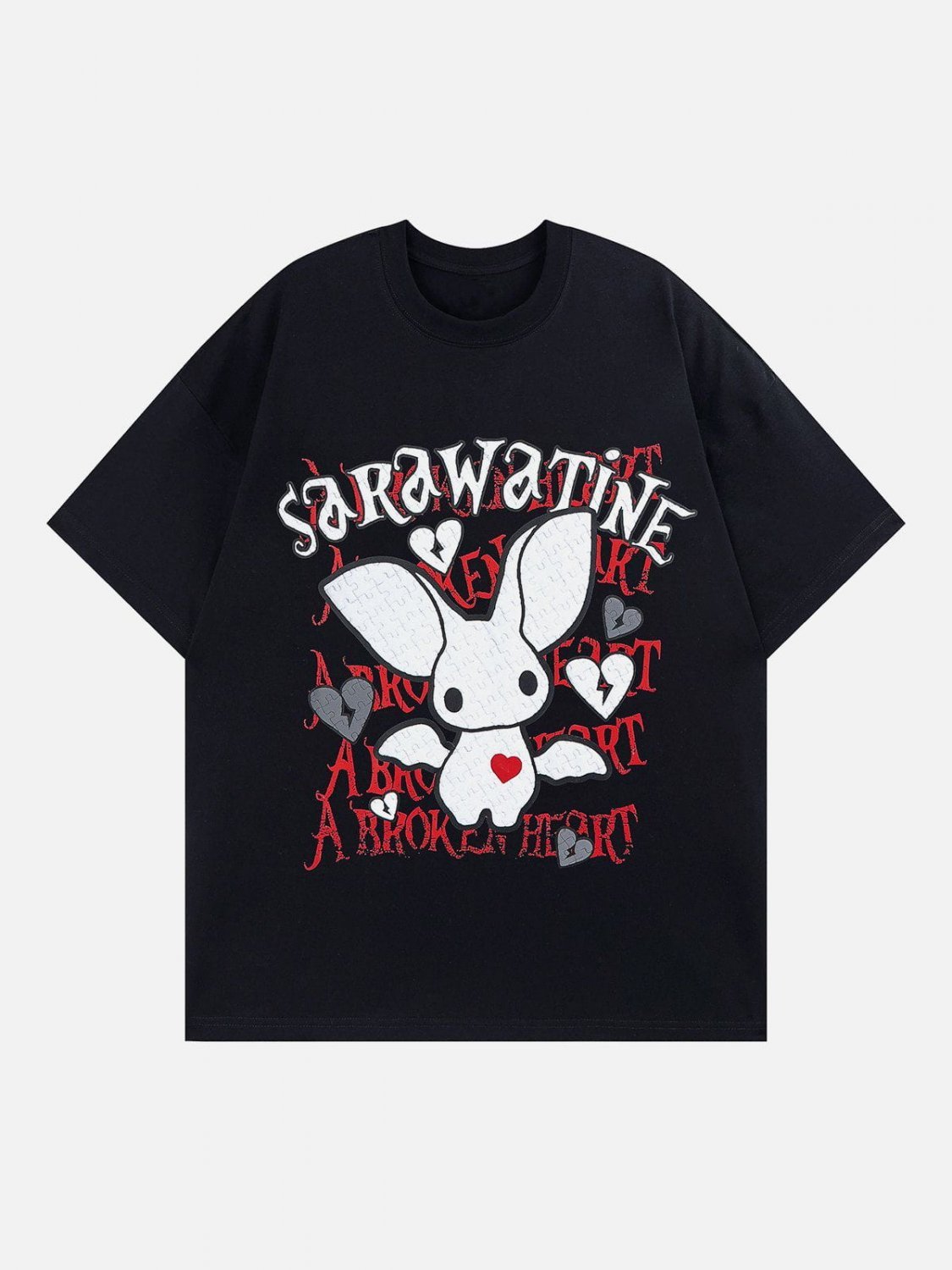 Cartoon Doll Print Tee