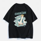 Cartoon Duck Print Tee