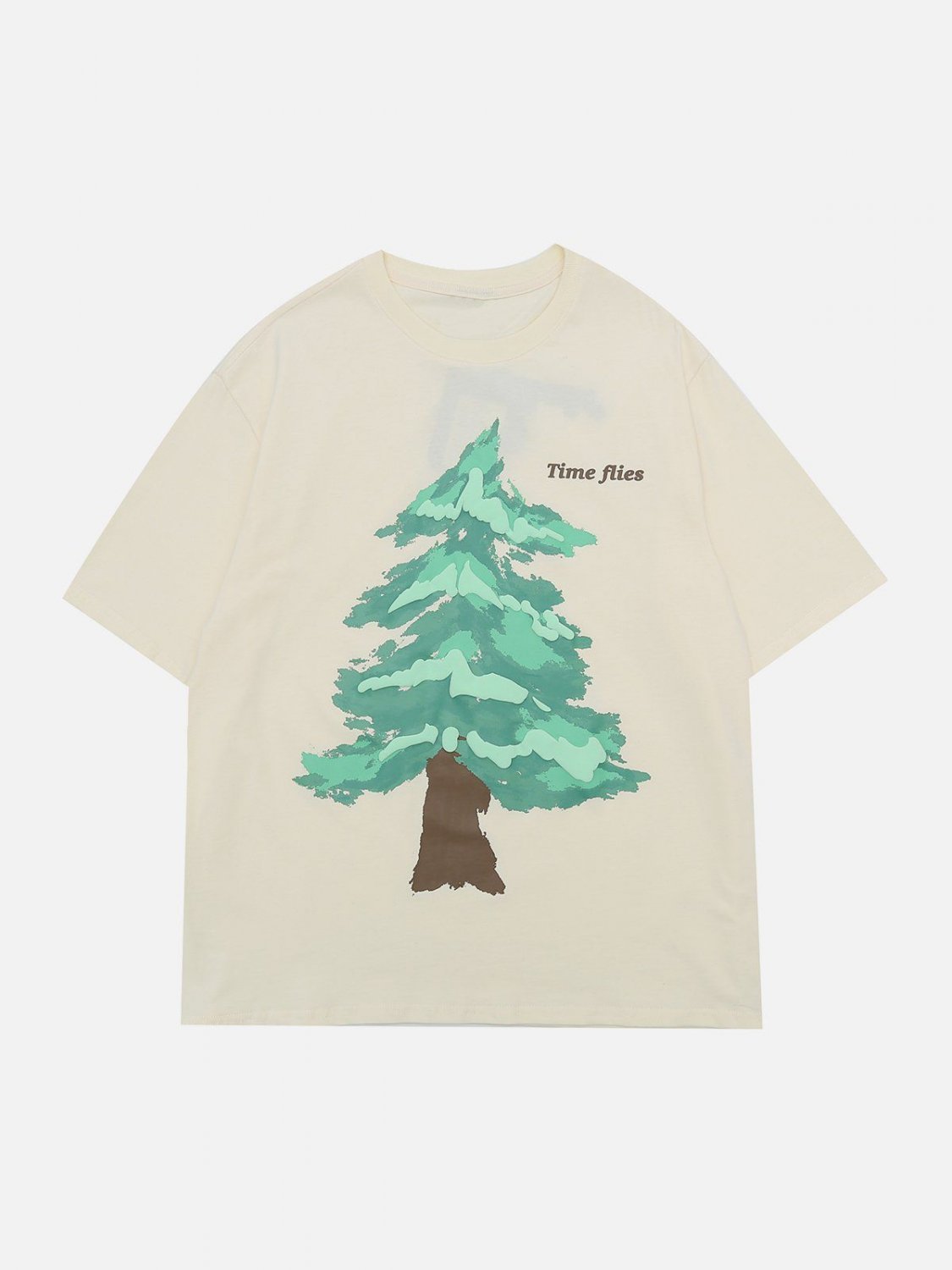 Cartoon Graffiti Print Tee