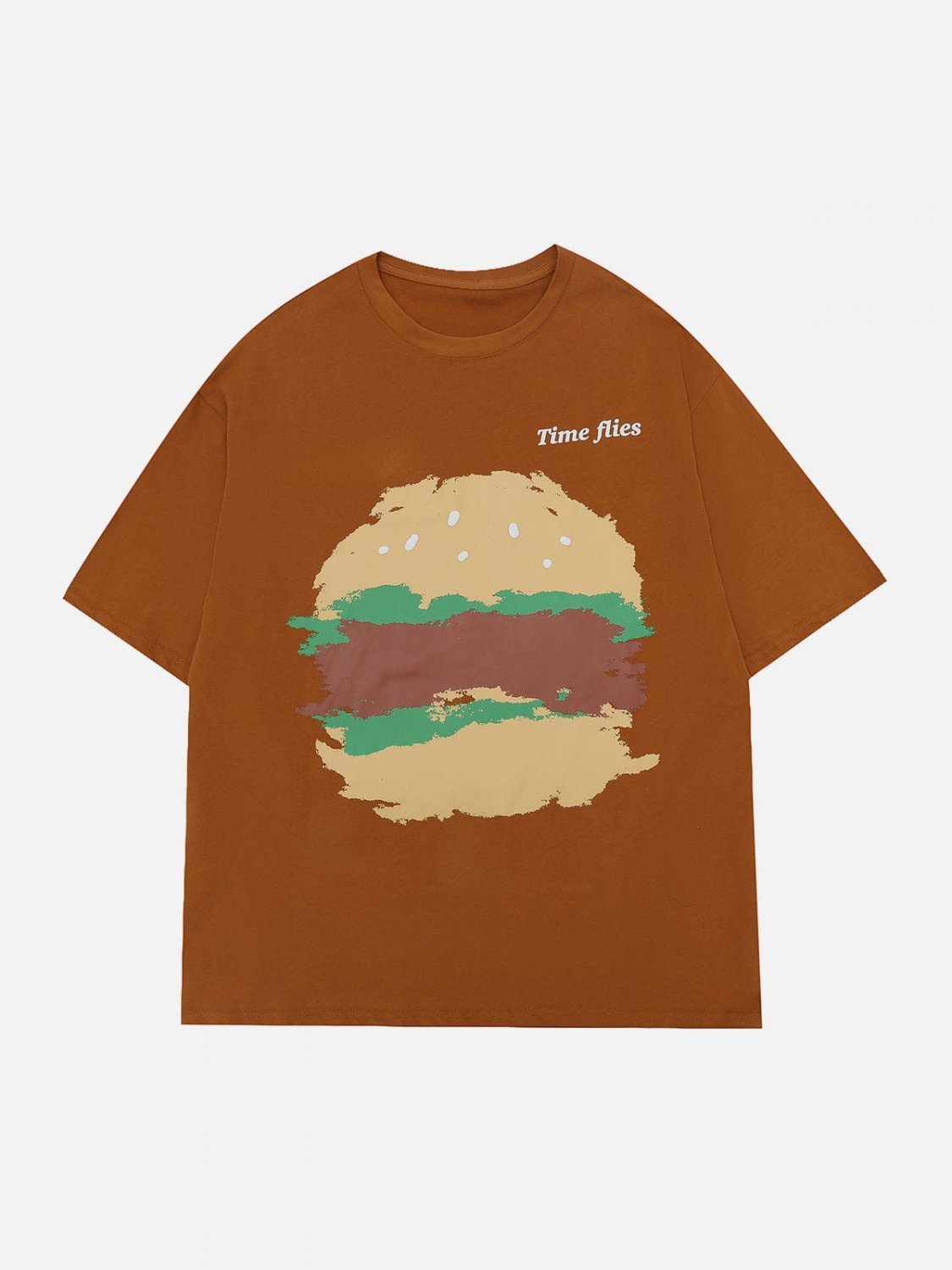 Cartoon Graffiti Print Tee