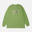 Cartoon Print Long Sleeves